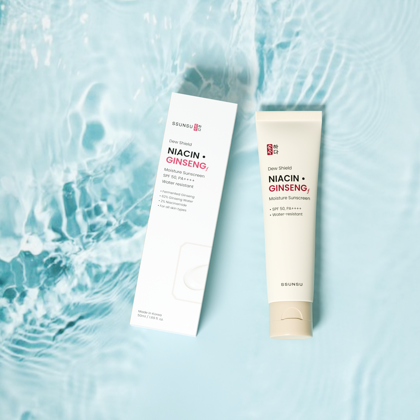 Dew Shield NIACIN • GINSENG Moisture Sunscreen