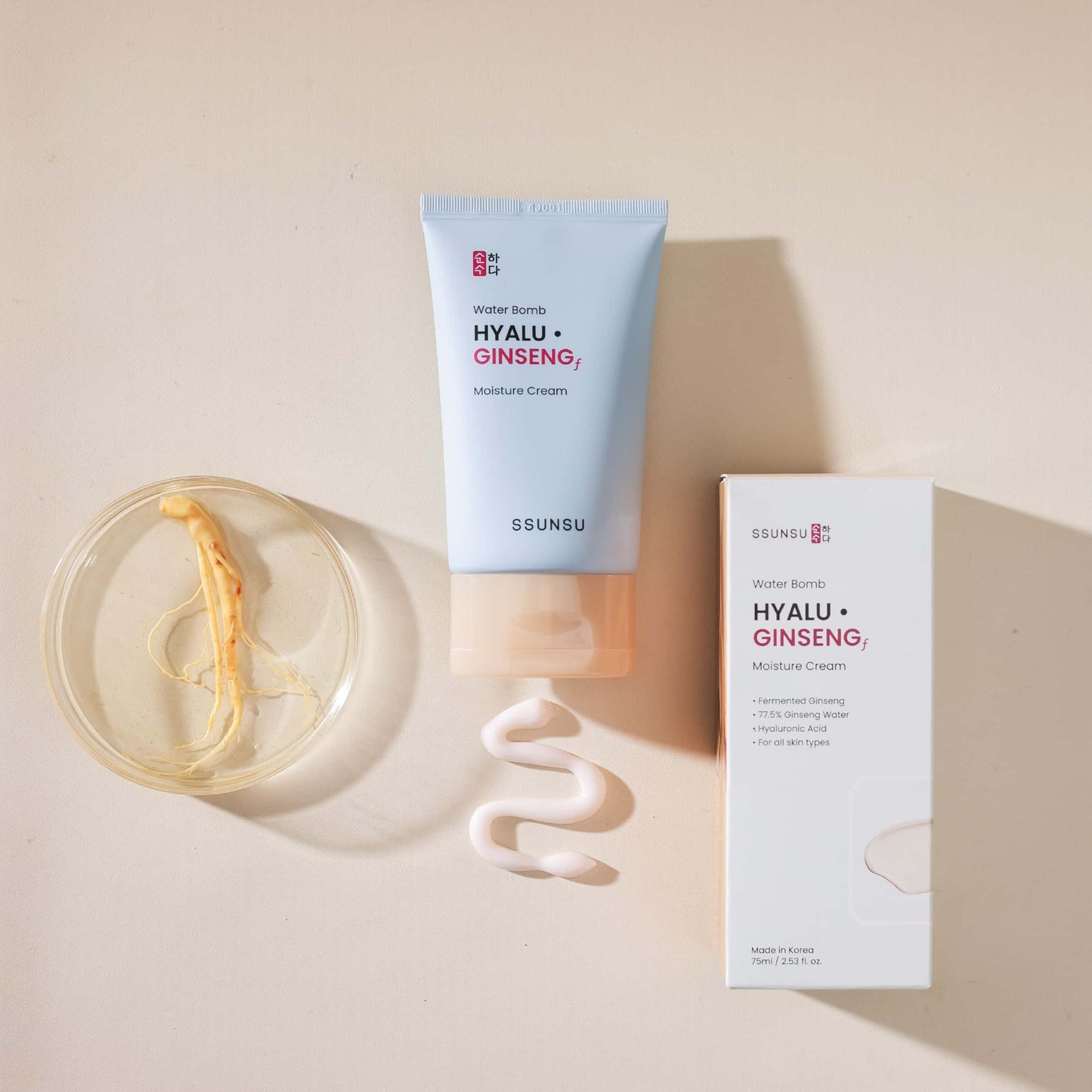 Water Bomb HYALU • GINSENG Moisture Cream