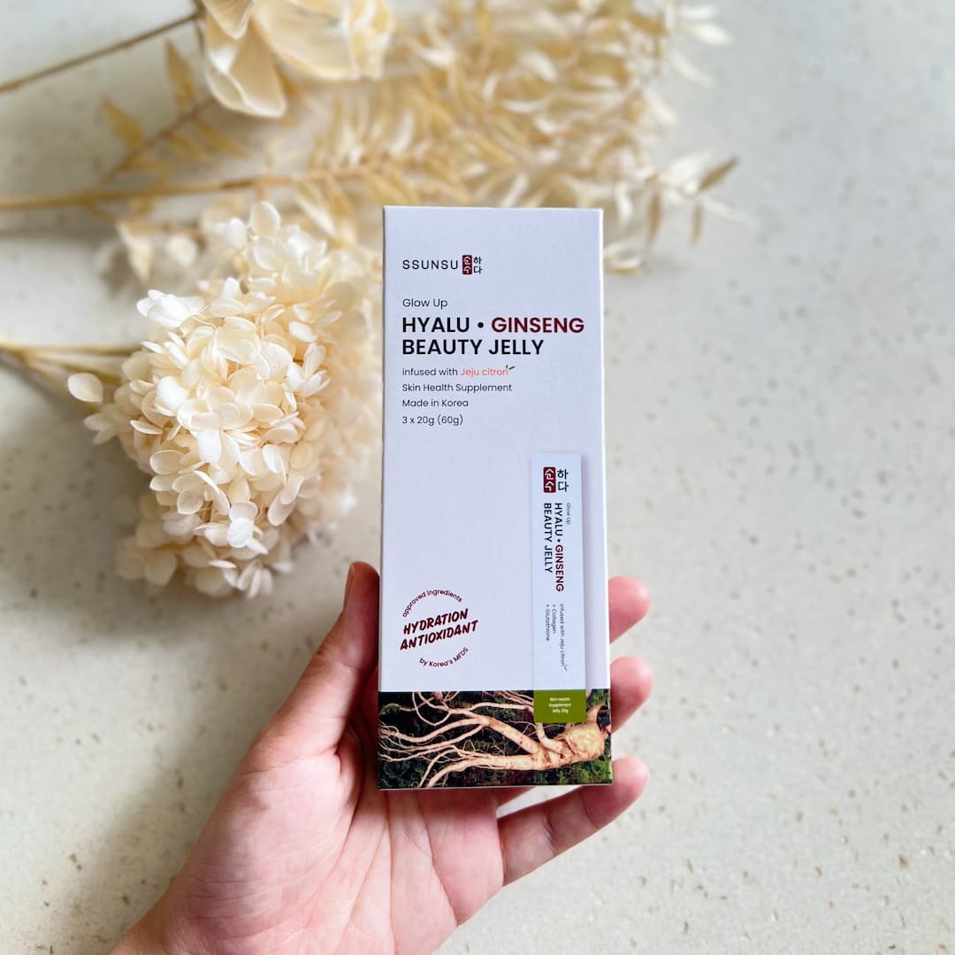 Glow Up Hyalu • Ginseng Skincare Jelly (Taster Pack of 3 Sachets)