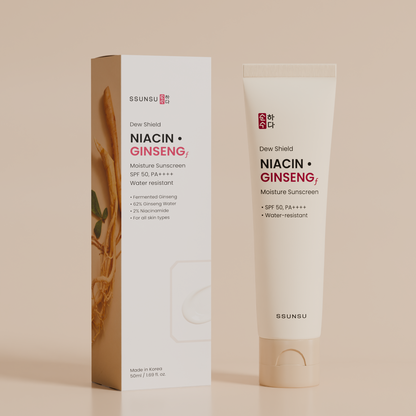 Dew Shield NIACIN • GINSENG Moisture Sunscreen