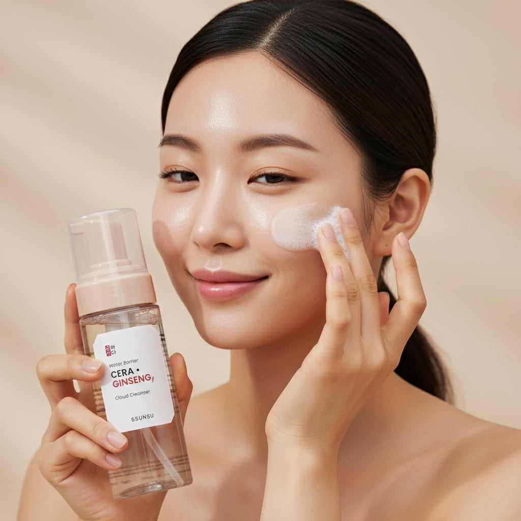 Water Barrier CERA • GINSENG Cloud Cleanser